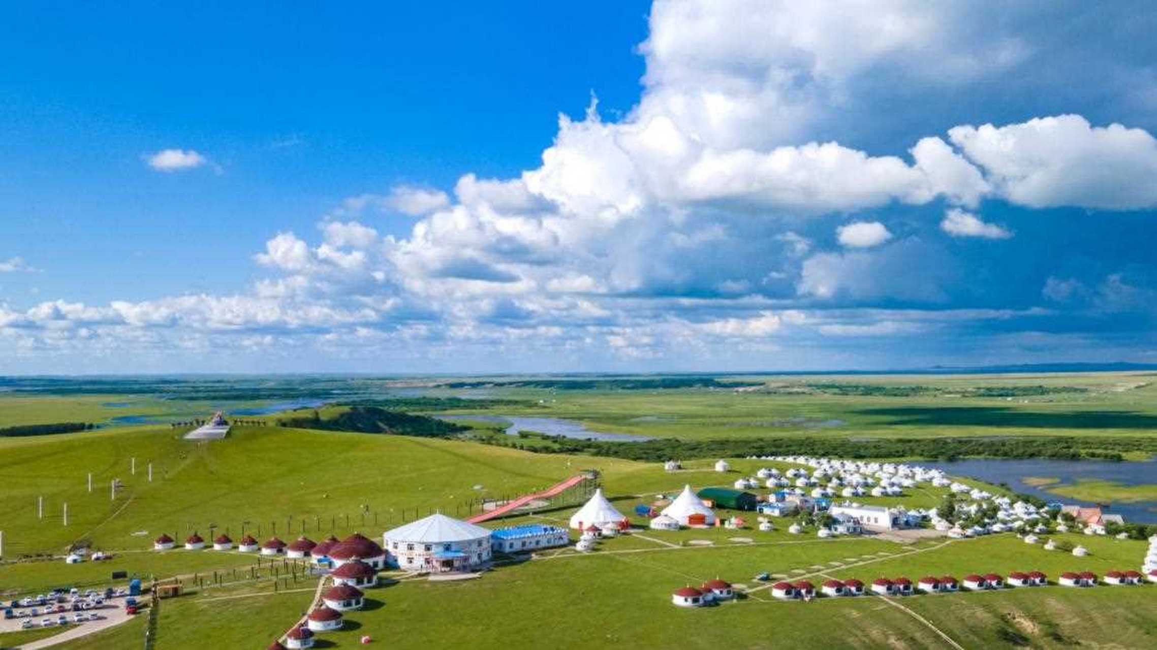 呼伦贝尔·巴彦呼硕大草原[感冒] 这时候是一年中最美的季节[m"icdrop