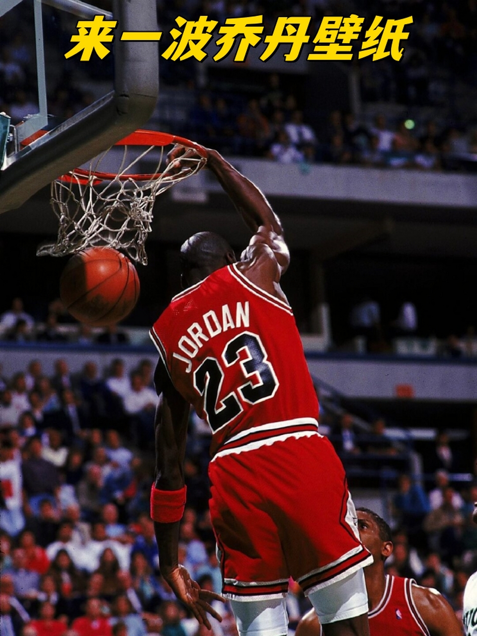 飞人乔丹:经典瞬间的壁纸盛宴  飞翔的传奇,永恒的经典.