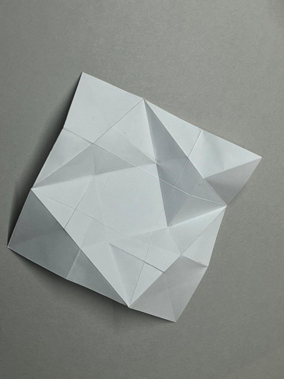 "(附过程)  今日的折纸作品是方块蛋04.