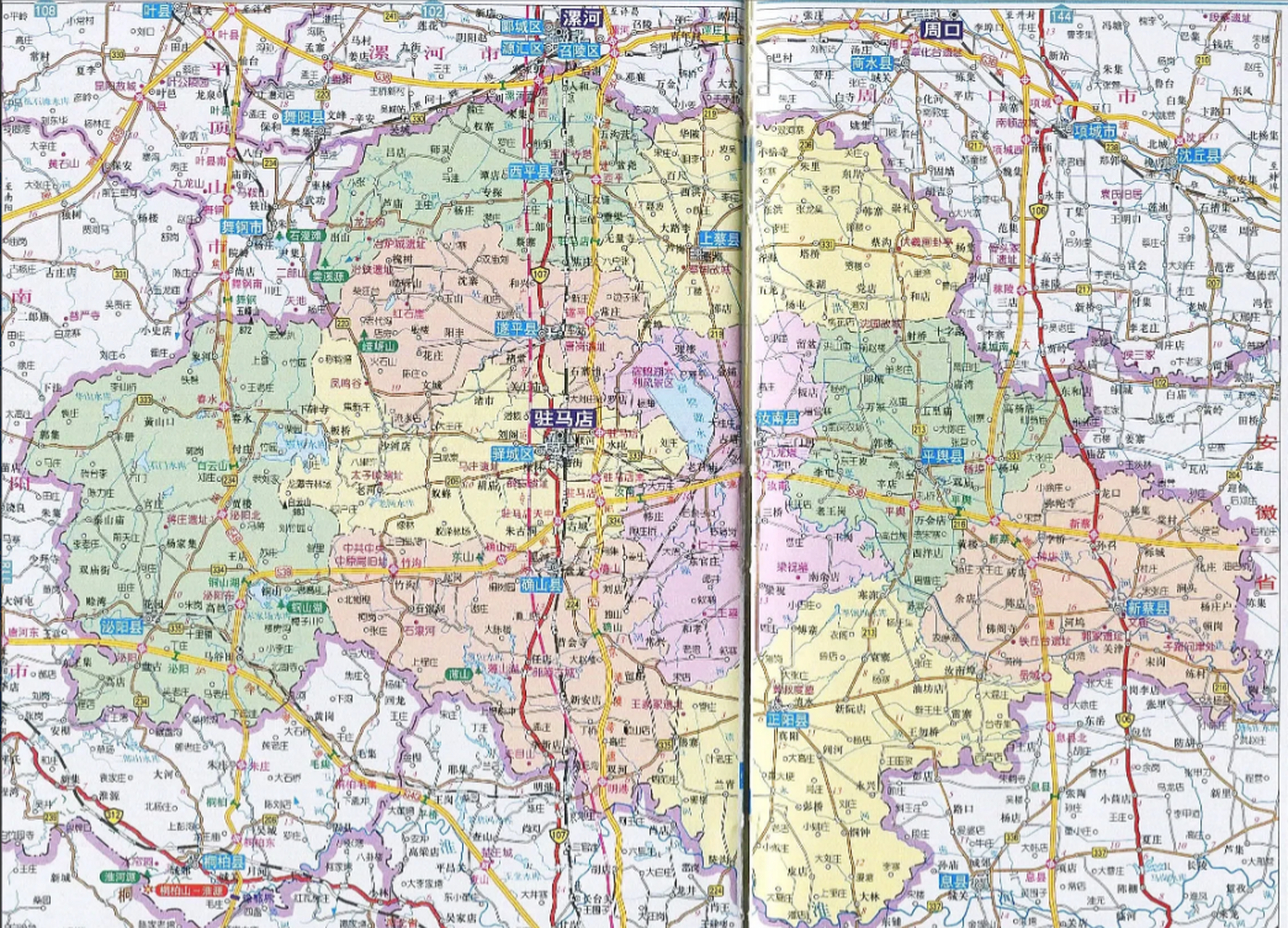 河南驻马店应全市共辖9县1区,但是却只拥有一座高铁站—驻马店西站