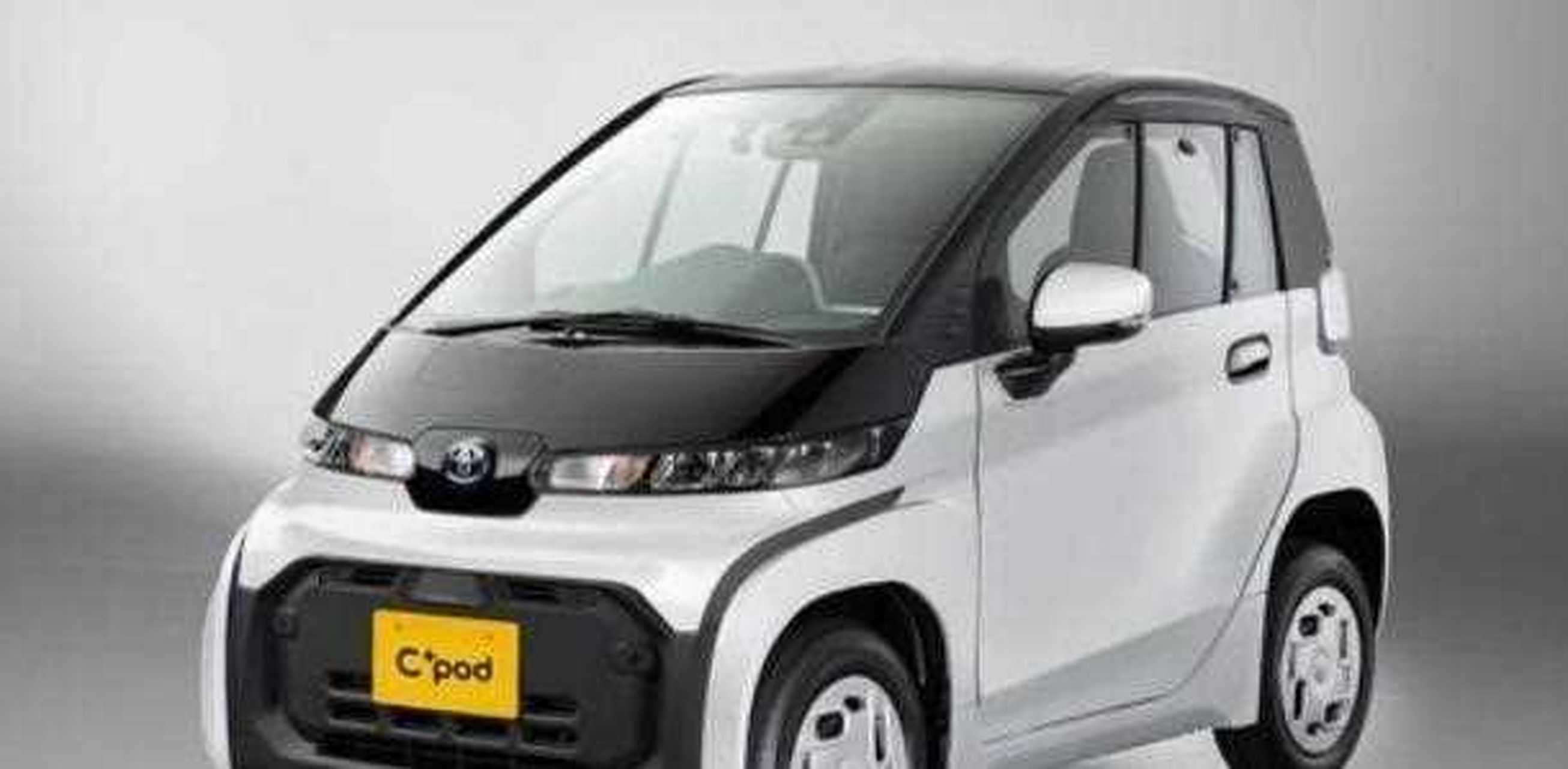 近日,外媒发布了一组丰田品牌小型电动四轮车——"丰田c pod"的具体