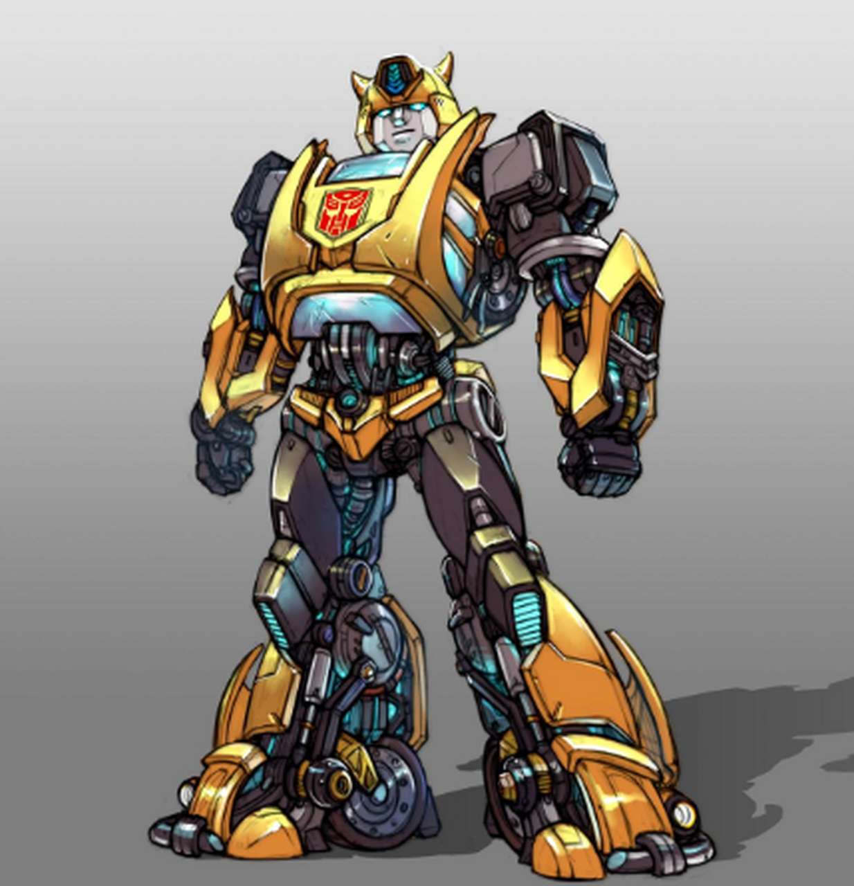 一组别样风格的变形金刚角色插画,有外传的影子,by 红马羊#插画