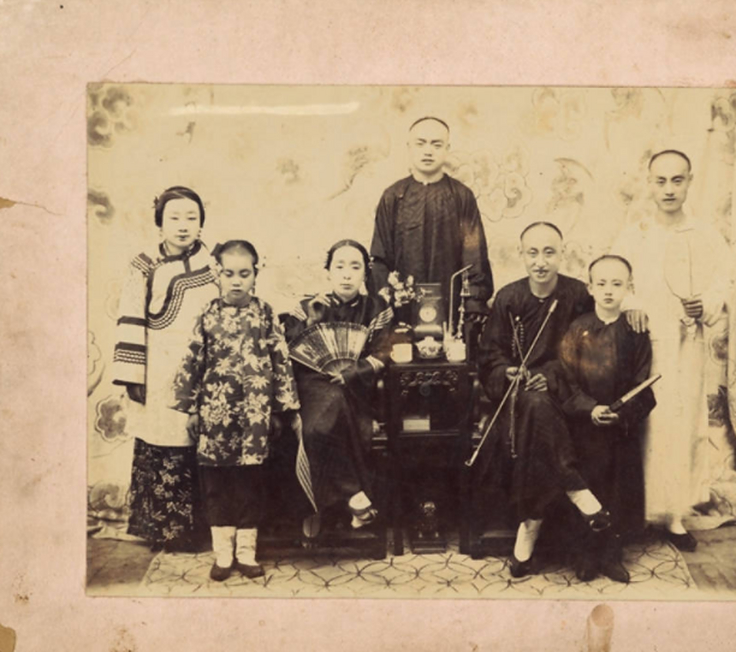 清朝老照片:侯俊山是河北万全人,河北梆子的创始人之一.