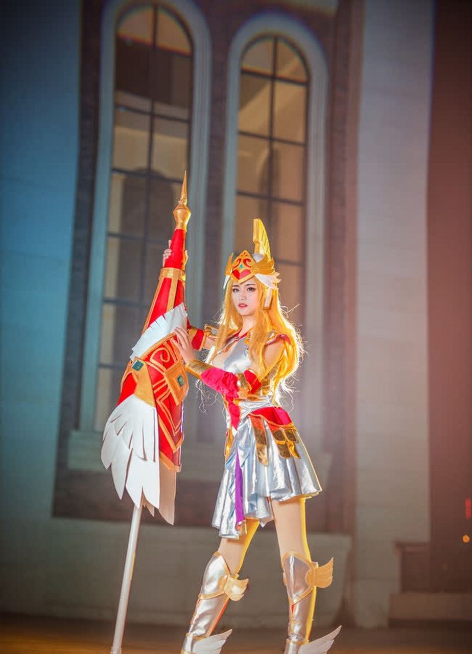 百家豪cos大赛#《王者荣耀》战争女神雅典娜并不是每个召唤师都能