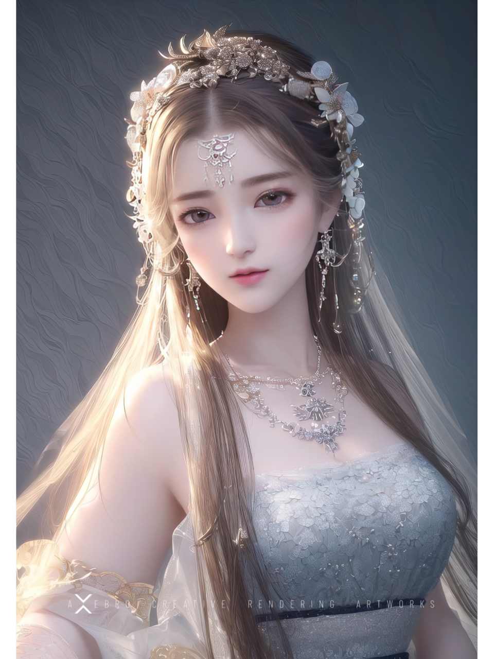 这是ai绘画的古典美女,域外古典之美是指那些来自于不同文化背景的