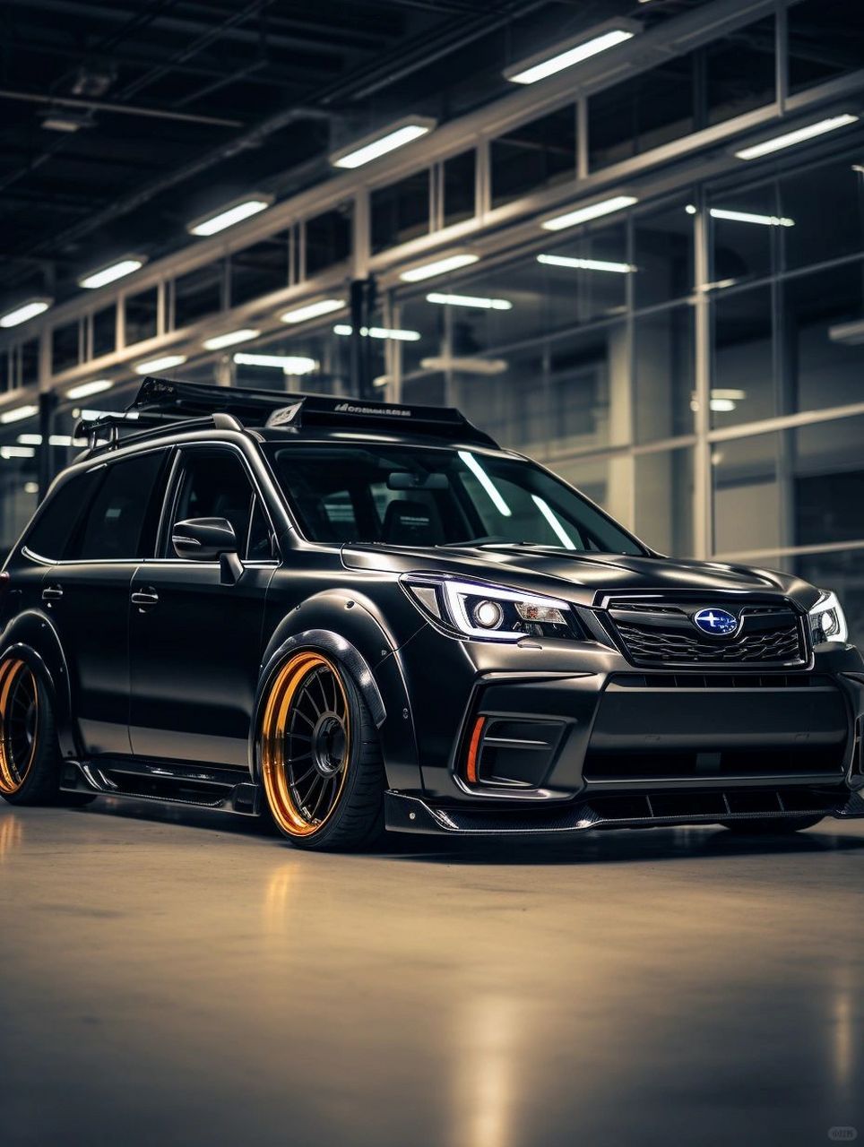 这样改装的斯巴鲁森林人sg5你喜欢吗?