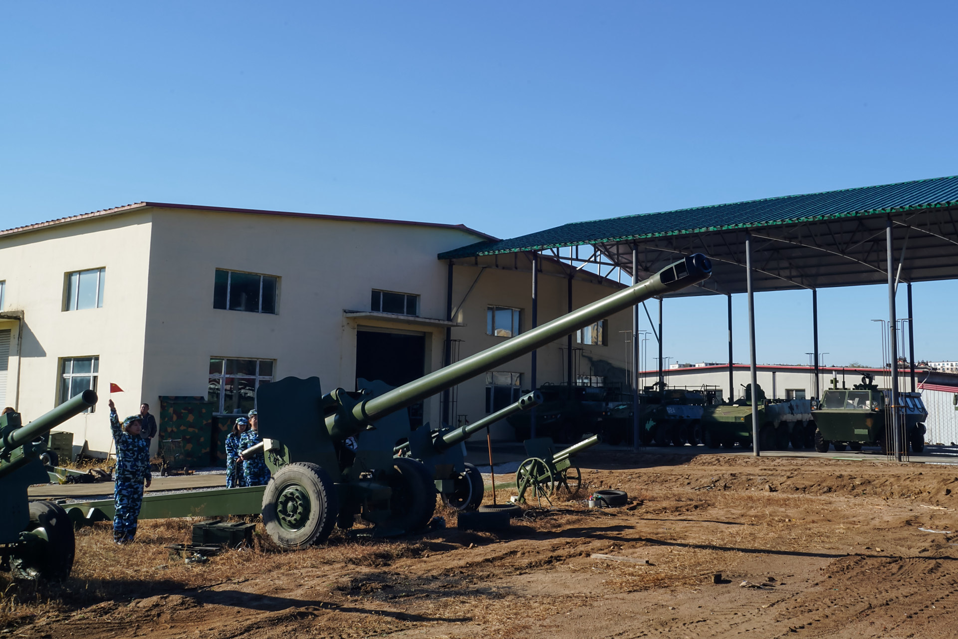 五九式加农炮模型