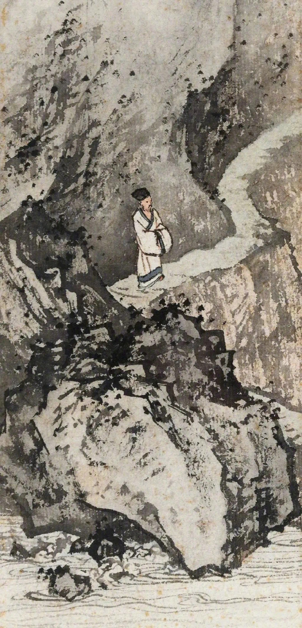 陈少梅的山水画,不追求当时画坛"崇南贬北"的流行趋向,广泛吸收北宗