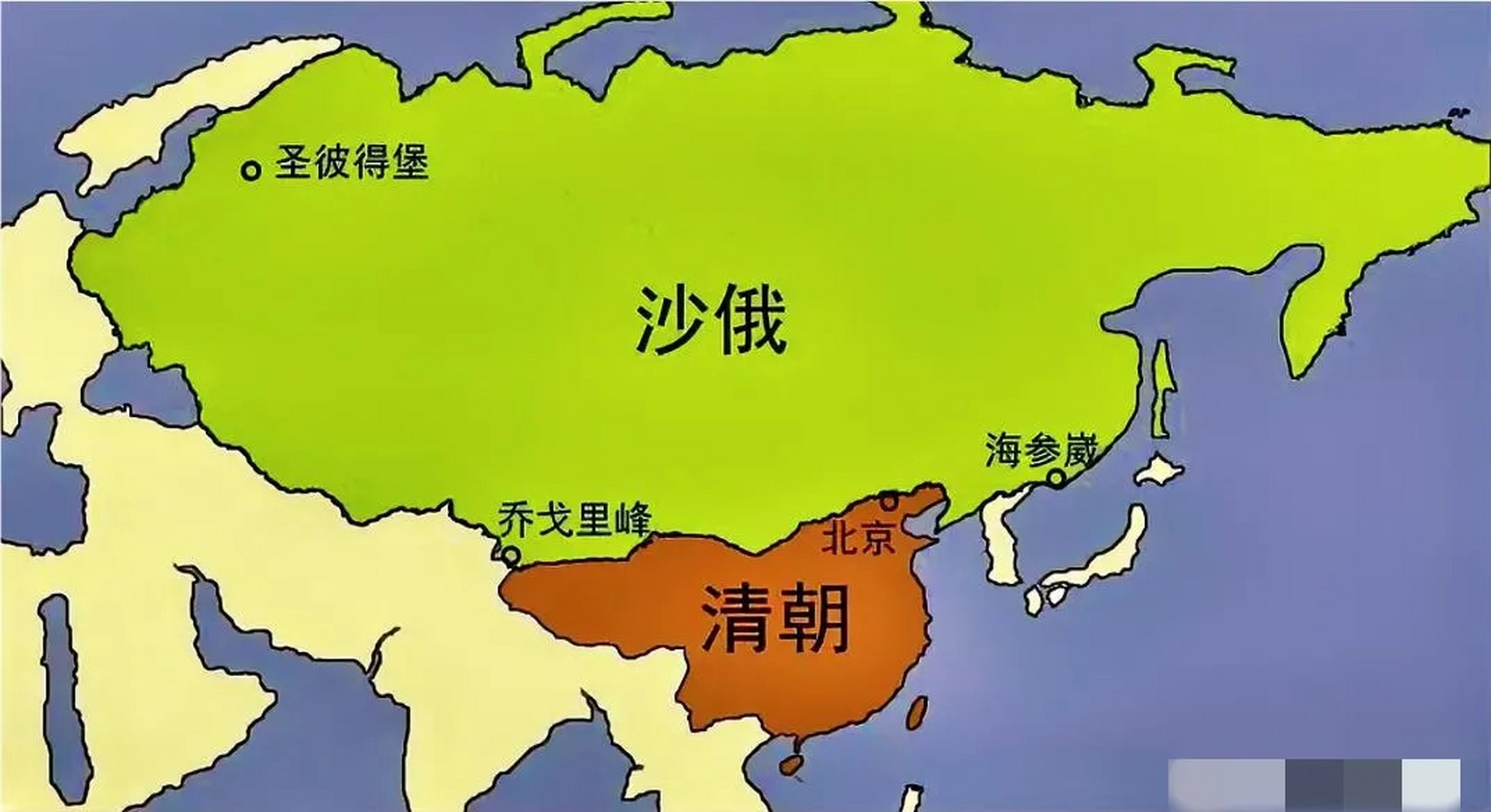 沙皇帝国地图图片