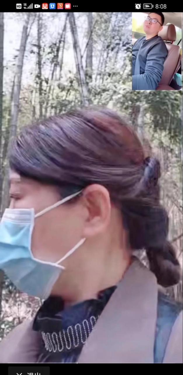 去年的今天,许妈家祭祖,田威视屏连线许妈互动,这也是他们最后一次