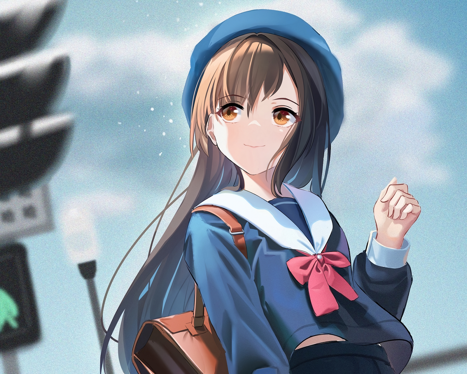 锁屏# #动漫手绘# 画师:mobu