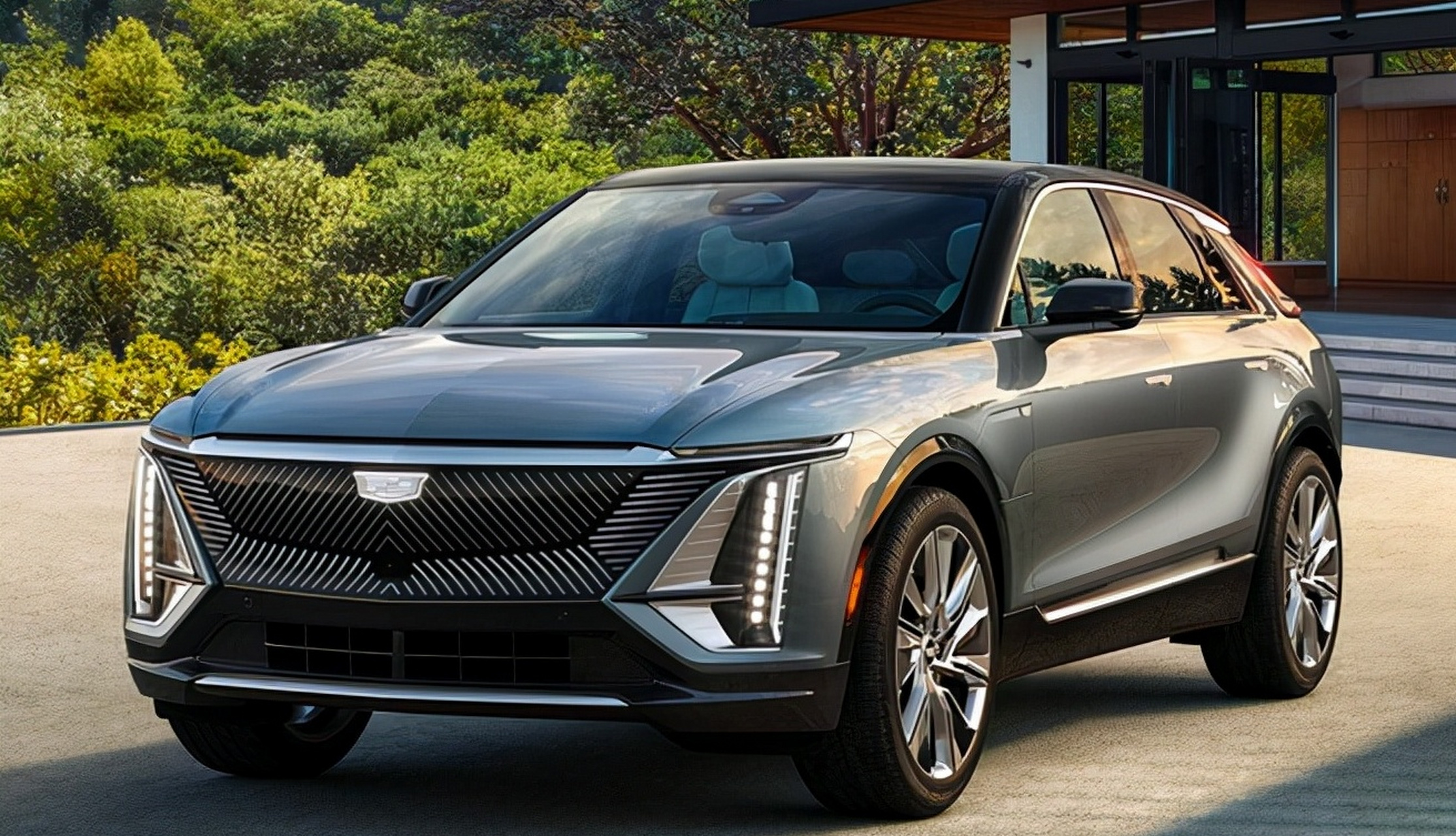 凯迪拉克纯电suv lyriq开启预售 续航超650km,#凯迪拉克纯电suv lyriq