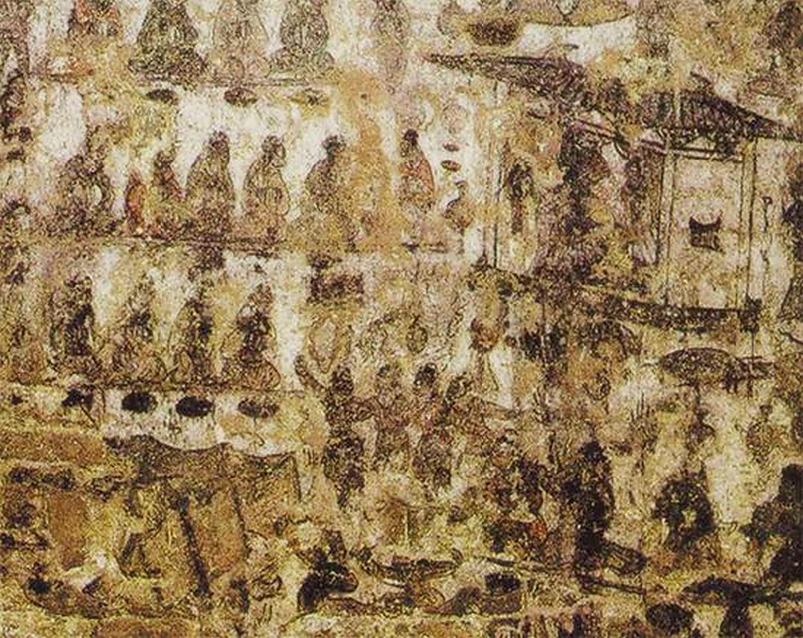 文物# 千年鲜卑掠影——大同沙岭北魏壁画墓.