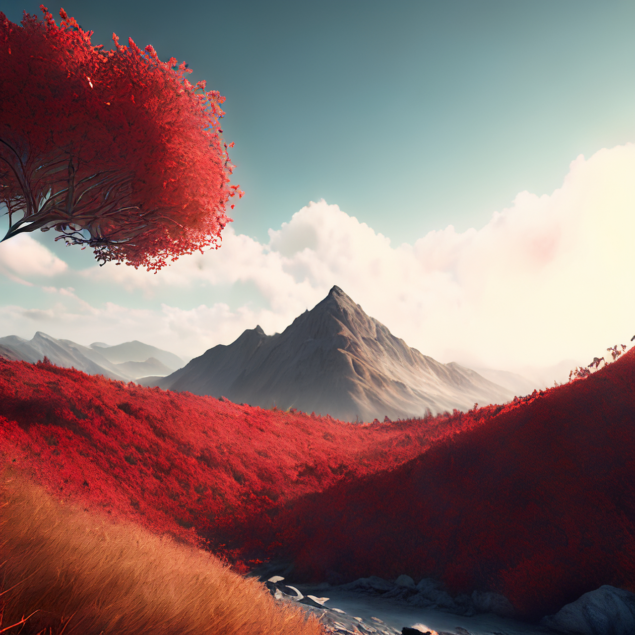 百度ai绘图黑科技#壁纸,微视图,古风绘画,中国风,描绘古诗词,古典美.