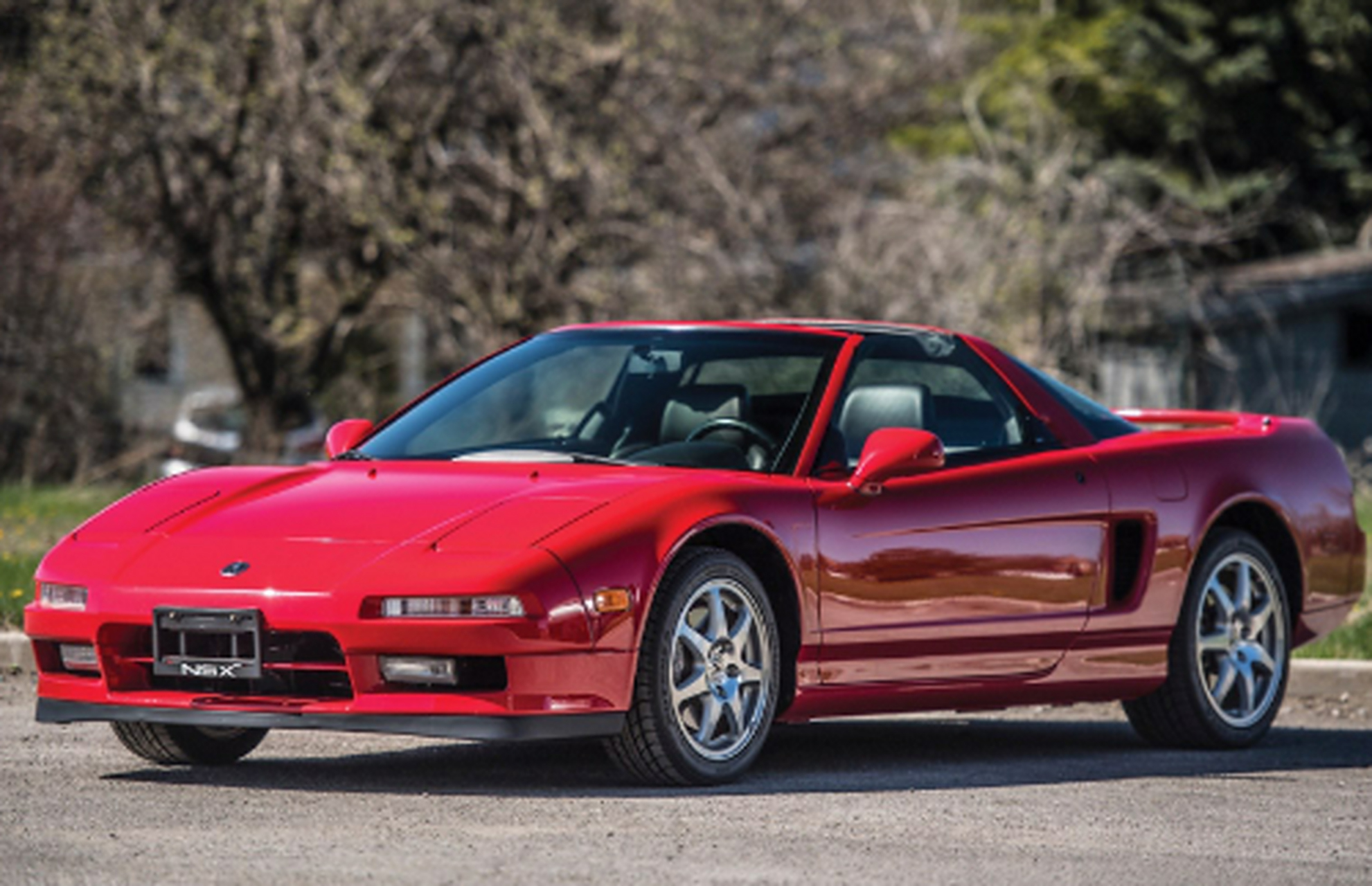 日系经典跑车1995 acura ns  1995年半开篷式nsx-t开始在日本以订单