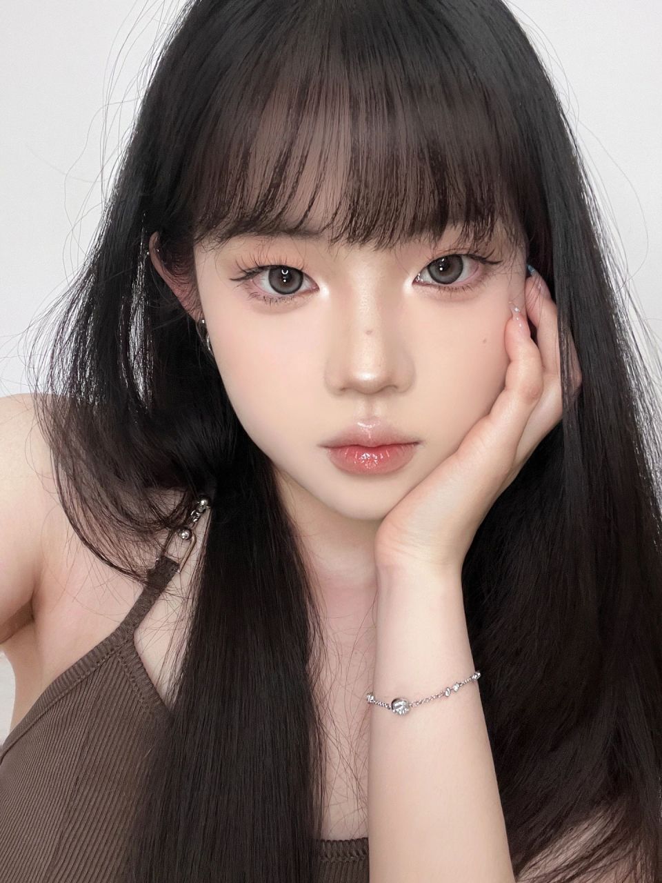 更适合塌鼻梁肿眼泡宝宝的松弛感辣味淡妆 浓妆画腻了来试试淡妆嘻嘻