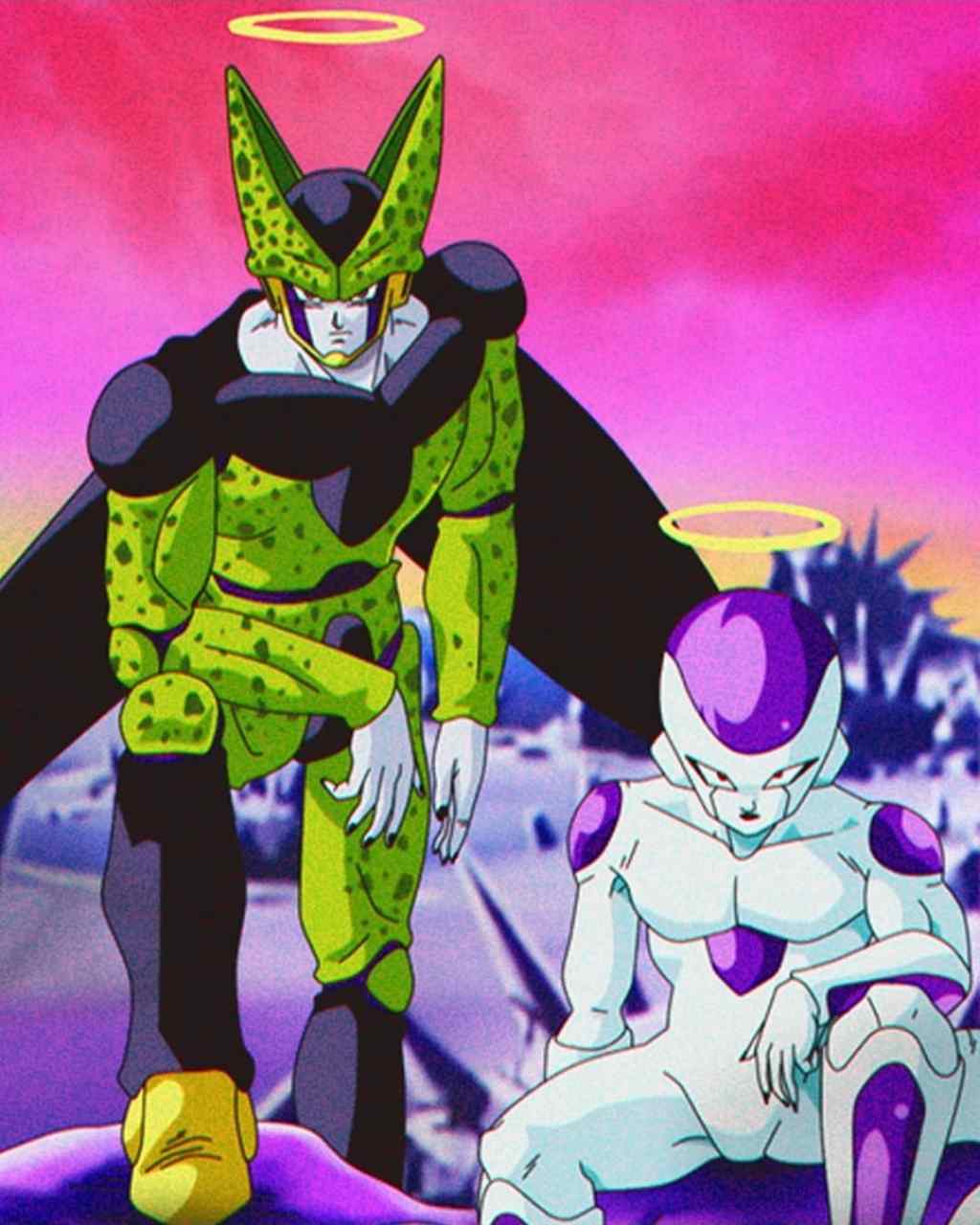 沙鲁和弗利萨 #龙珠