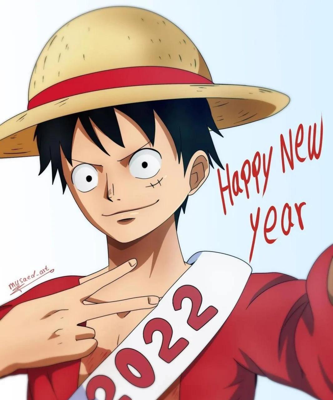 gif创作人# #二次元# #动漫# #海贼王# 给大家拜年喽!