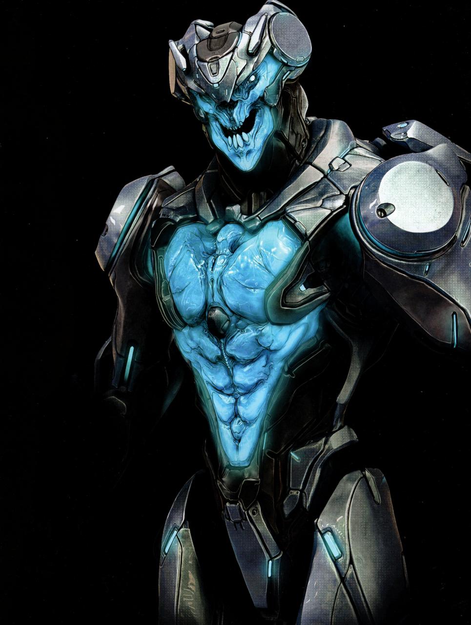 gif创作人# 经典游戏《光环5守护者》资料设定原画集作品欣赏2