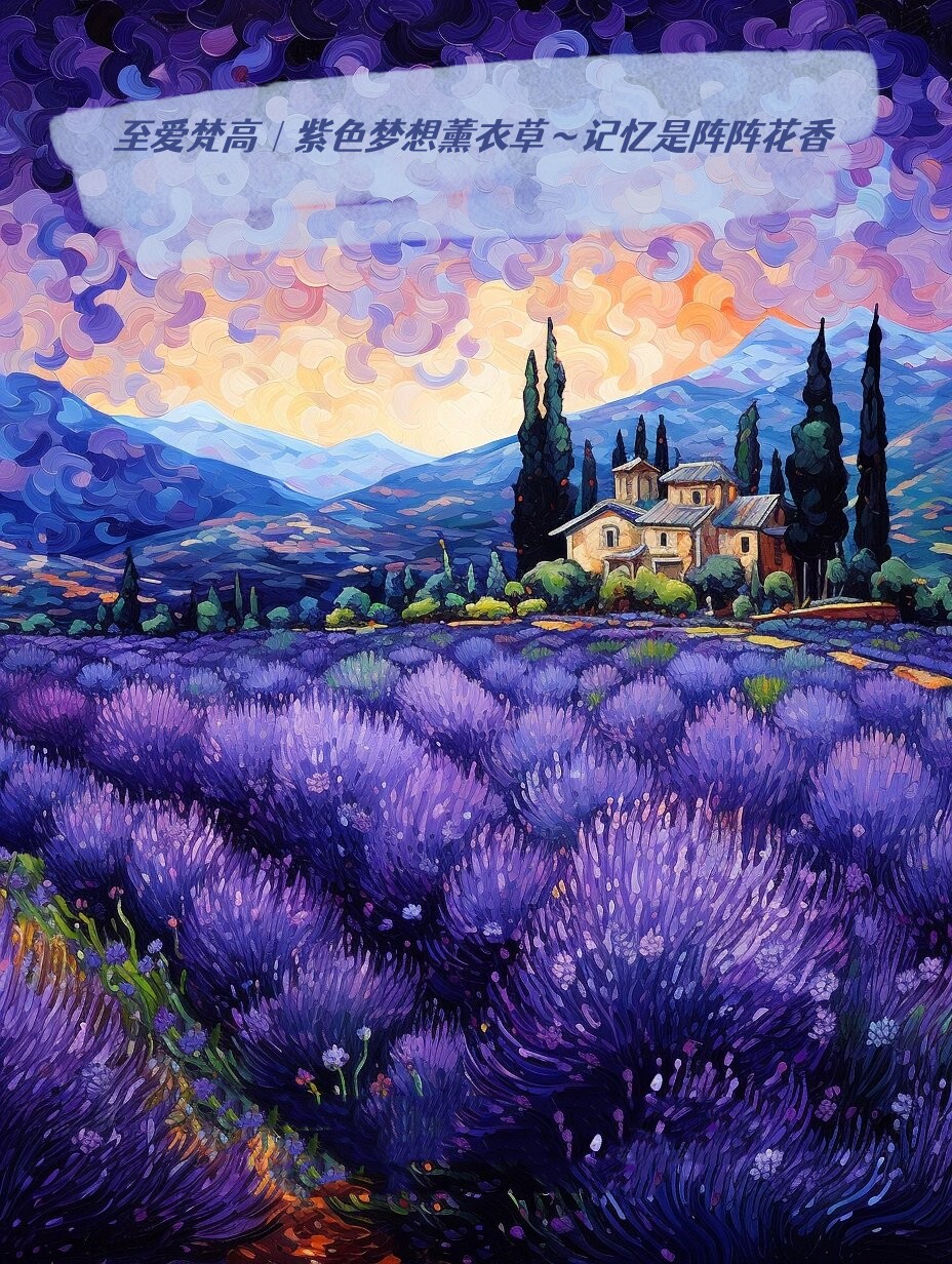 紫色梦想薰衣草～记忆是阵阵花香
