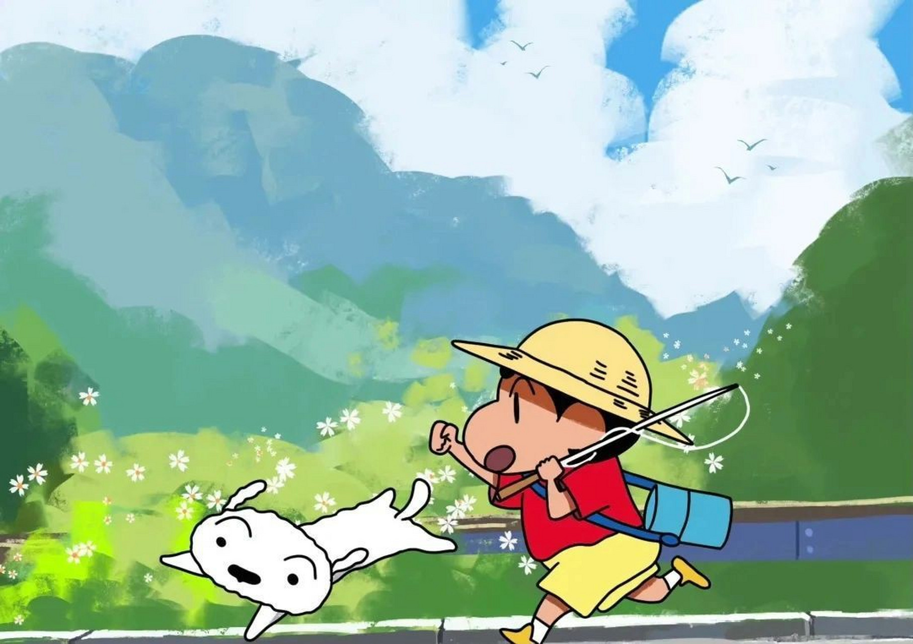 蜡笔小新电脑ipad壁纸   壁纸无水印