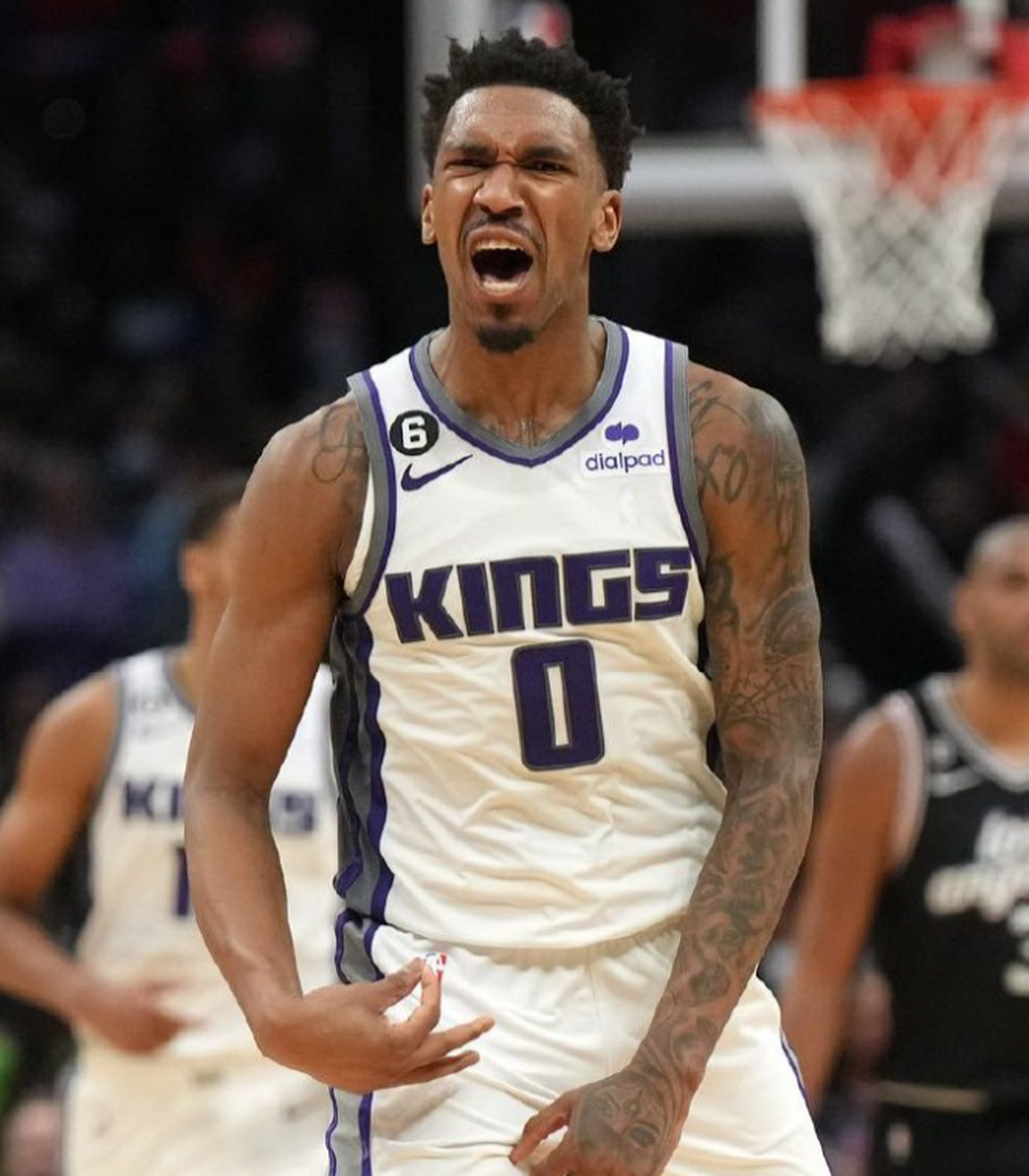 湖人出品,蒙克三分三连中,国王5分钟5三分 nba季后赛,国王再战勇士.