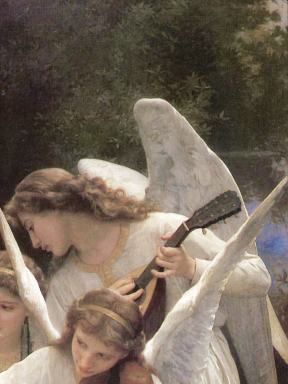 布格罗《天使之歌》 新古典主义宗教画作布格罗.