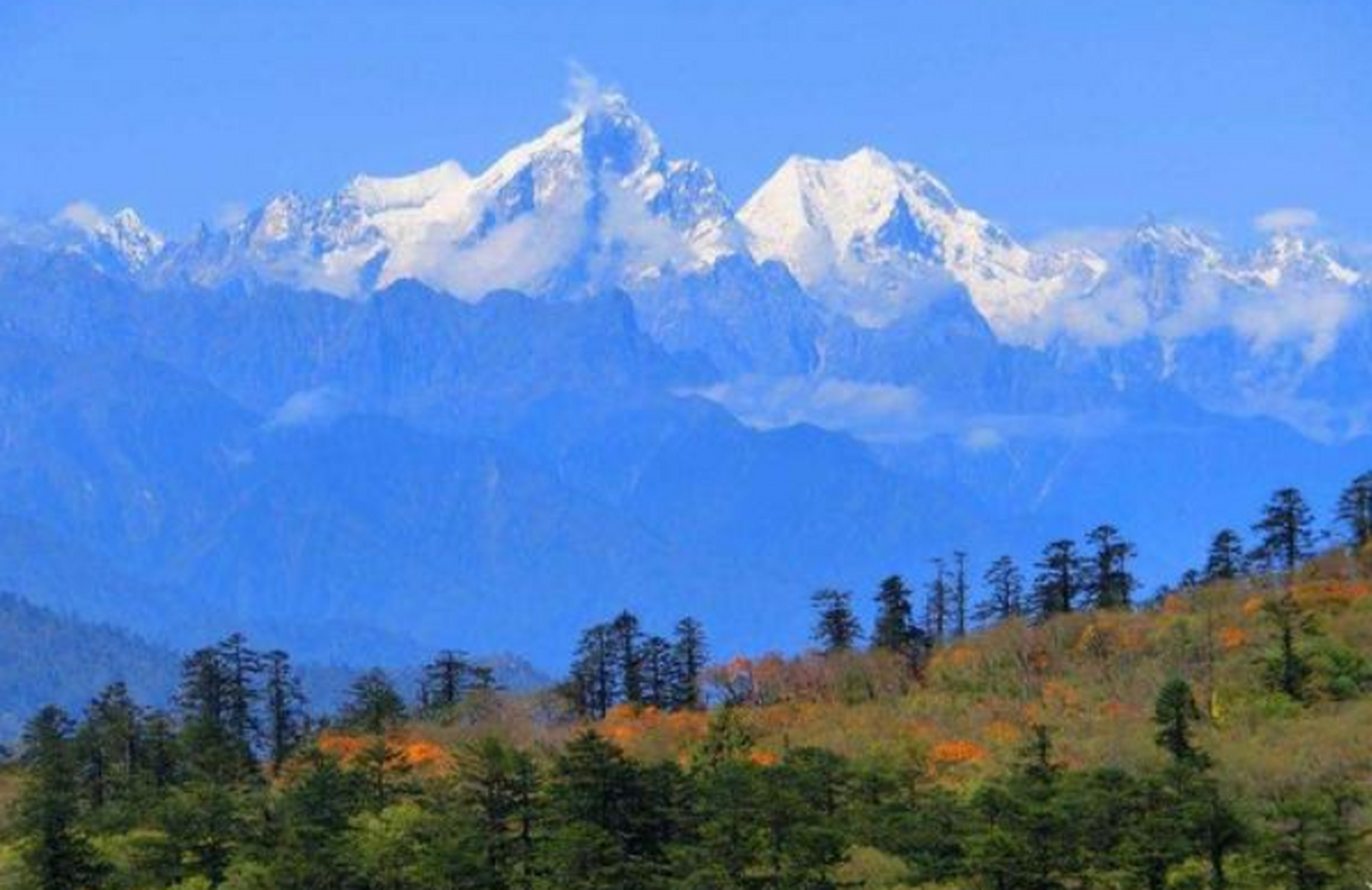 关于贡嘎山,还有一个美丽的传说.