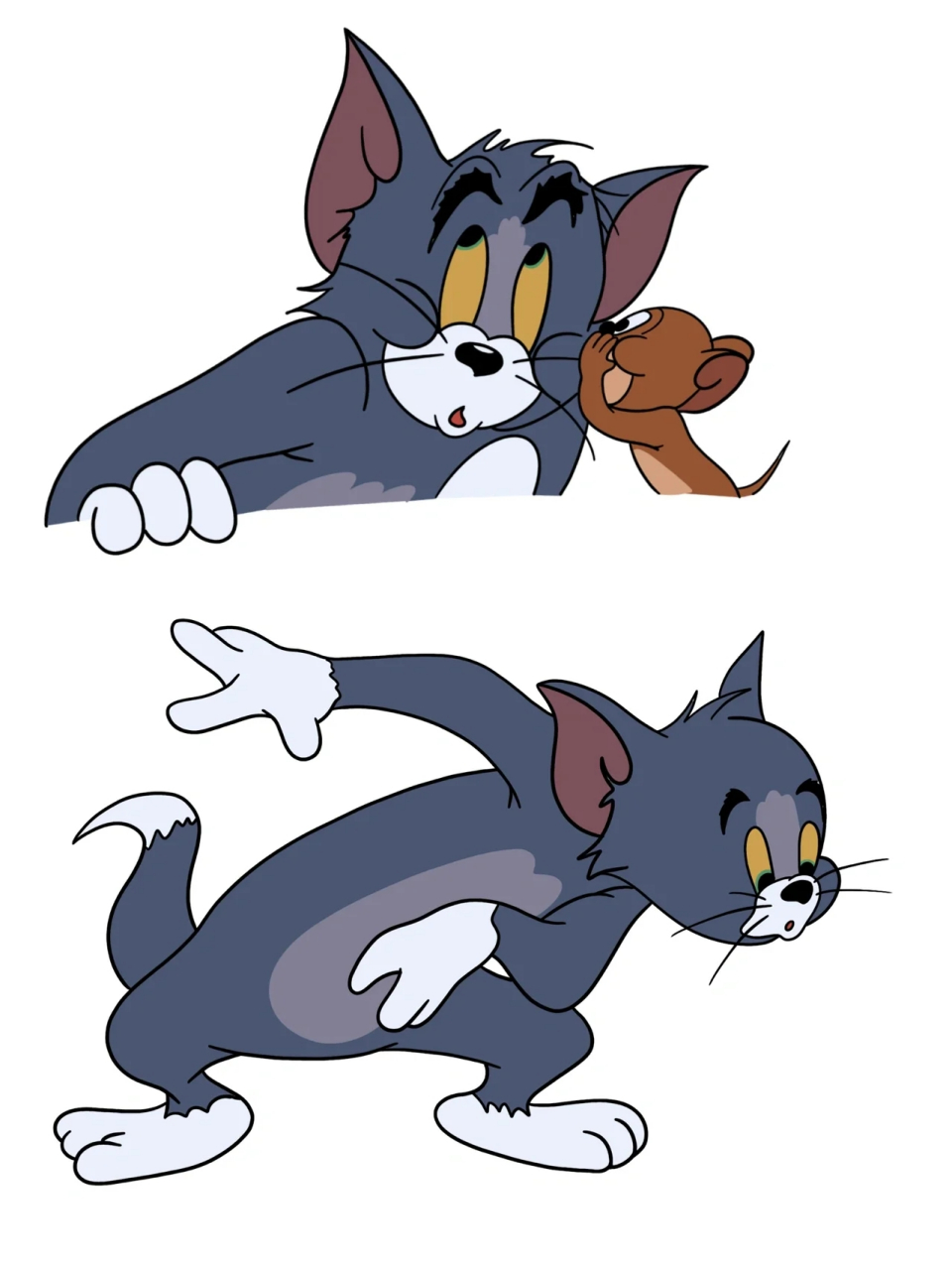 猫和老鼠之汤姆系列贴纸(p图素材)