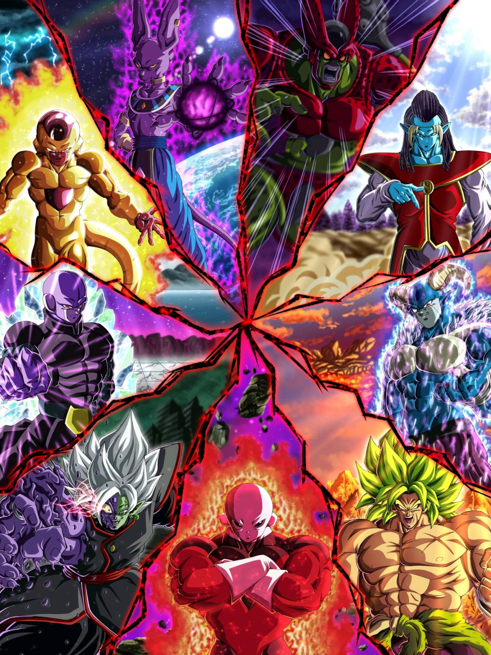 一图流,一张图看完《龙珠超》所有boss