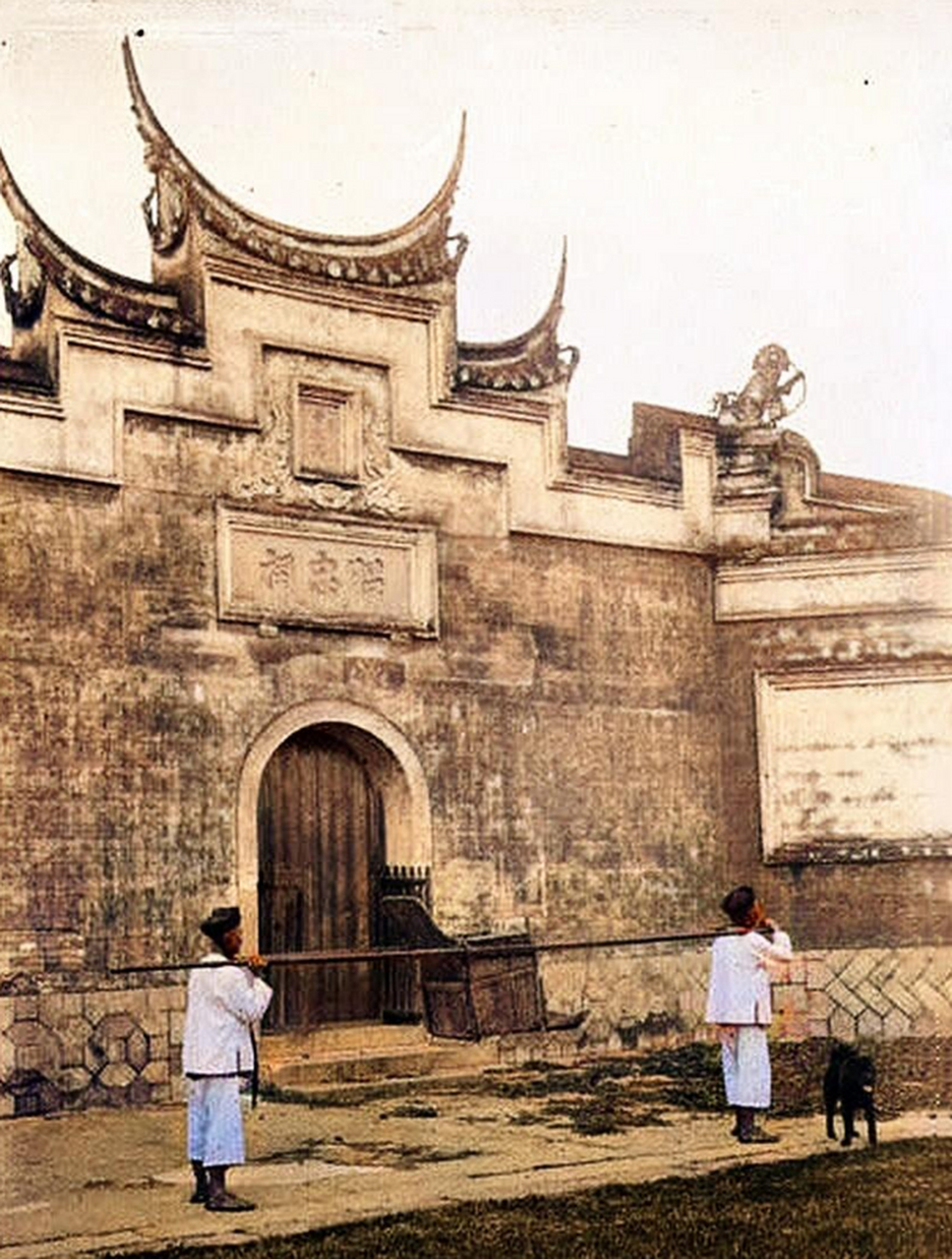 这是一组拍摄于118年前的福建福州老照片
