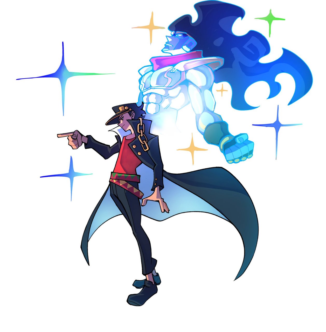 jojo的奇妙冒险# 白金之星