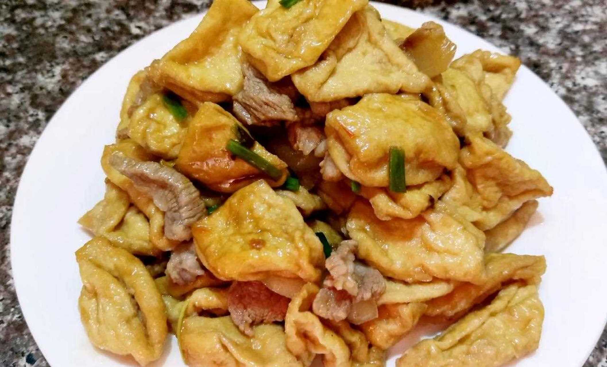 莆田的特色美食炸豆腐,外出打工的人都会特别想念家乡的这个炸豆腐.