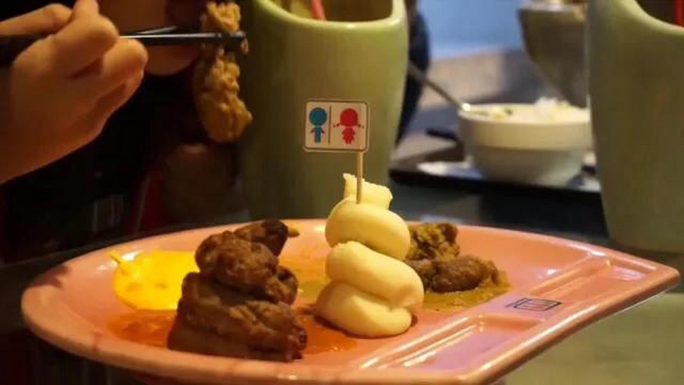 吃屎还需要预约,并且还需要提前半年时间预定金粒餐是一种利用十几岁