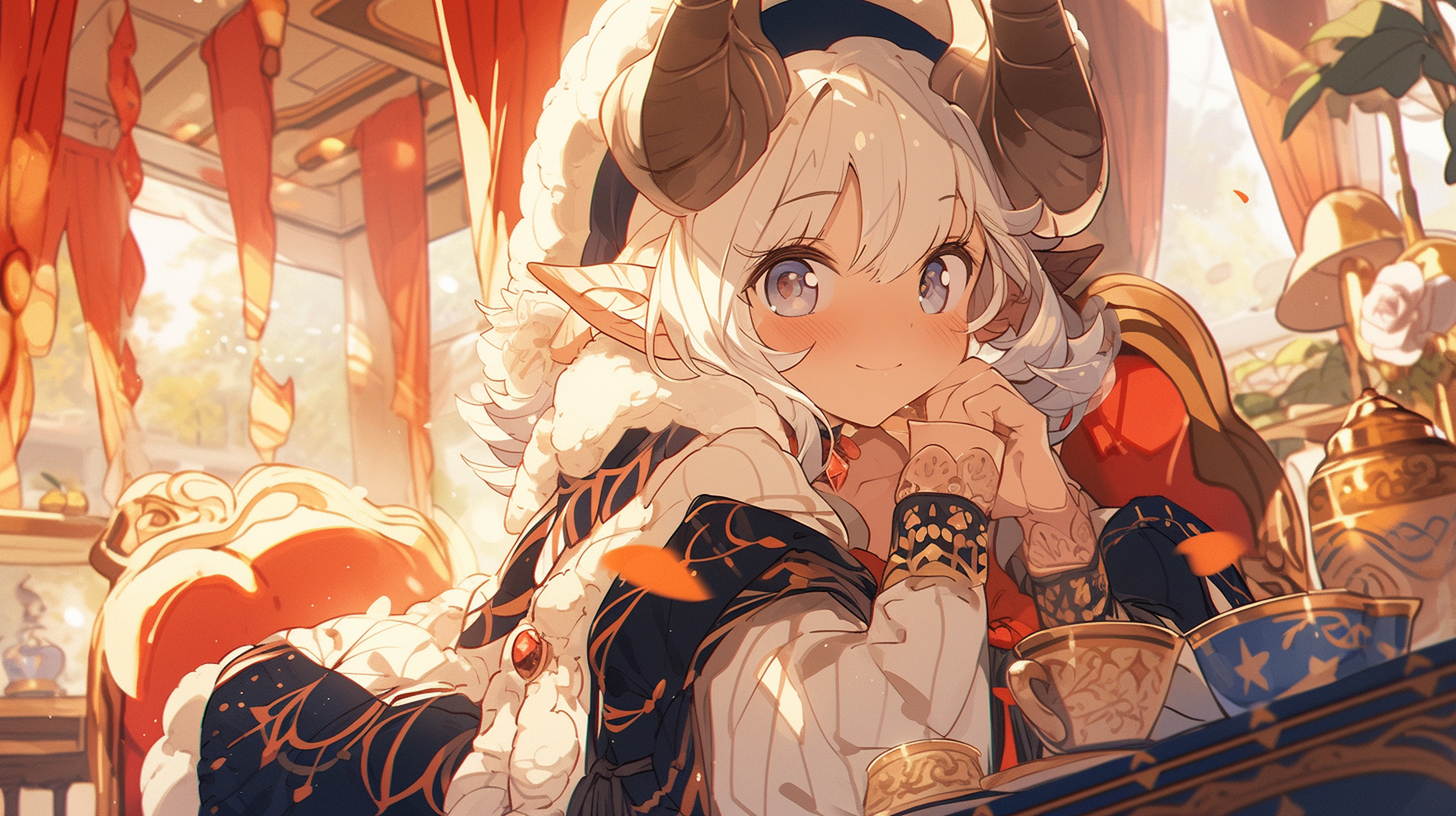 二次元# #二次元动漫# #萌妹子#  大魔王,嗷呜~~ #二次元老婆# #的栽