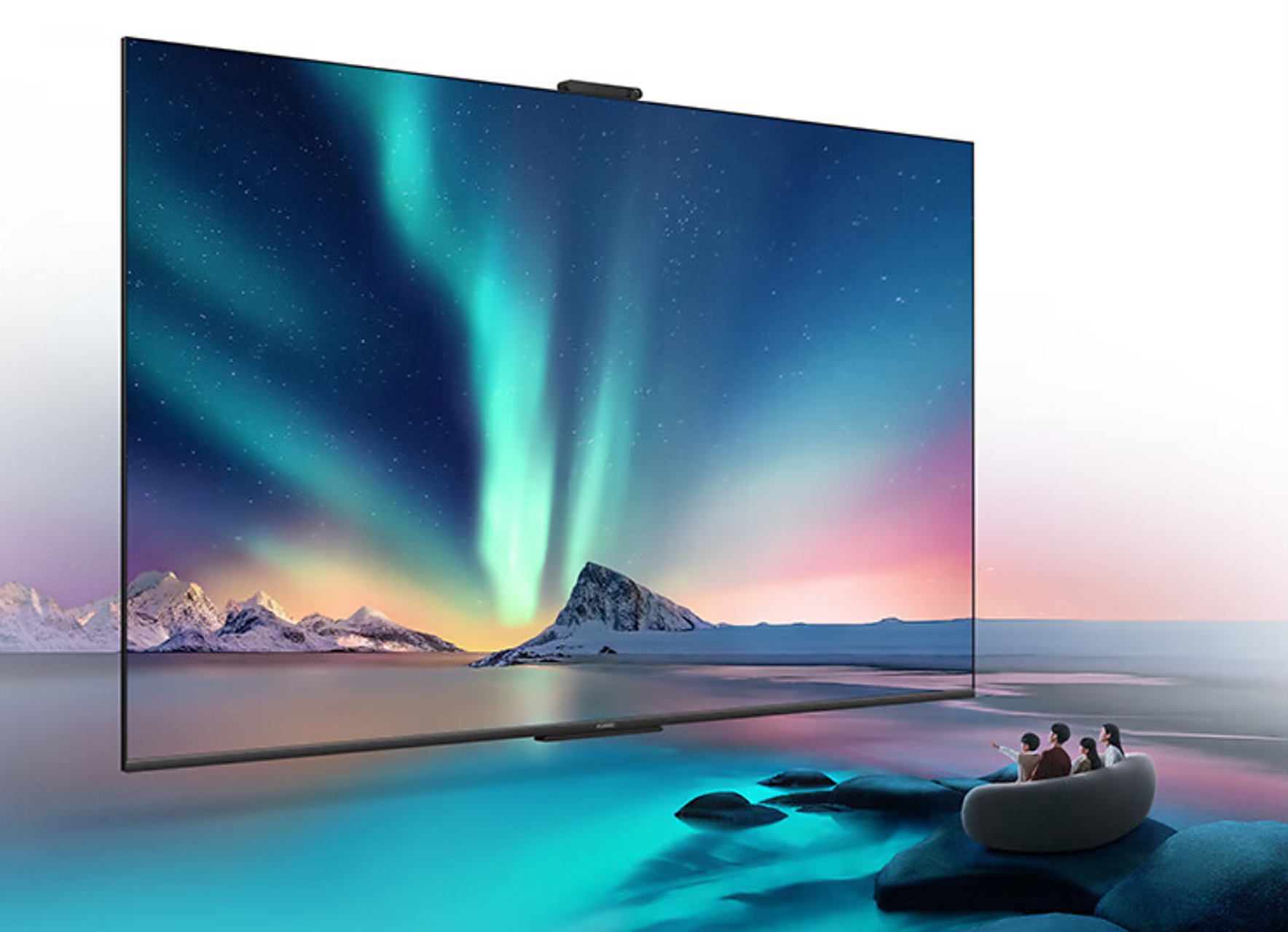 华为智慧屏 s3 pro 上线  该智慧屏采用一体金属机身,支持超级投屏,可