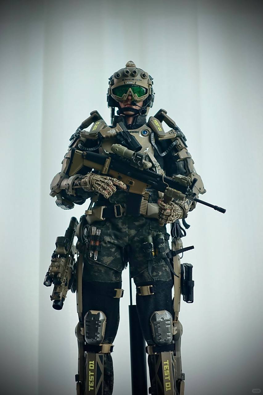 单兵外骨骼装甲服  soldierstory  单兵外骨骼装甲服 原型机-01