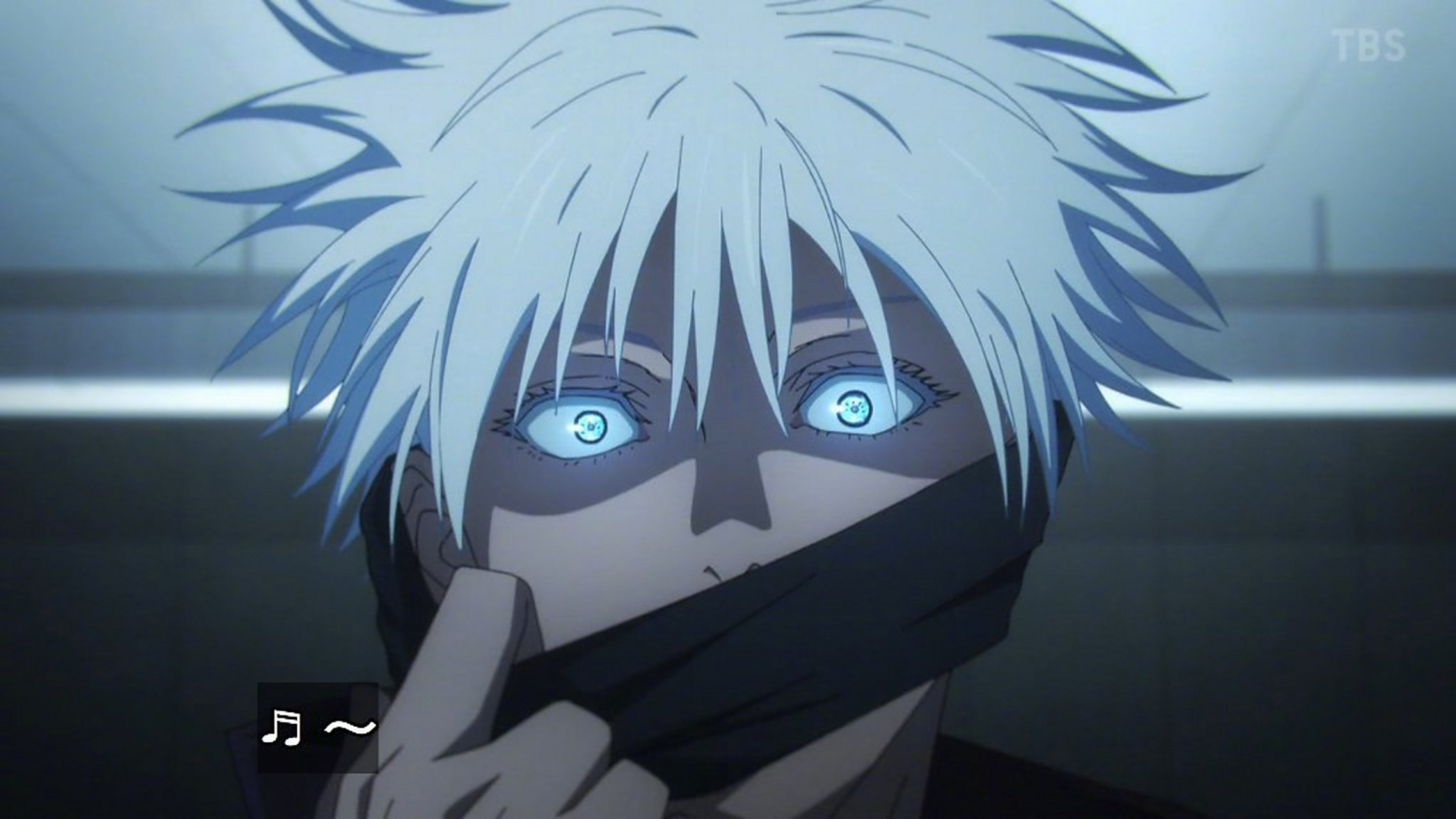 咒术回战# 五条悟摘下眼罩