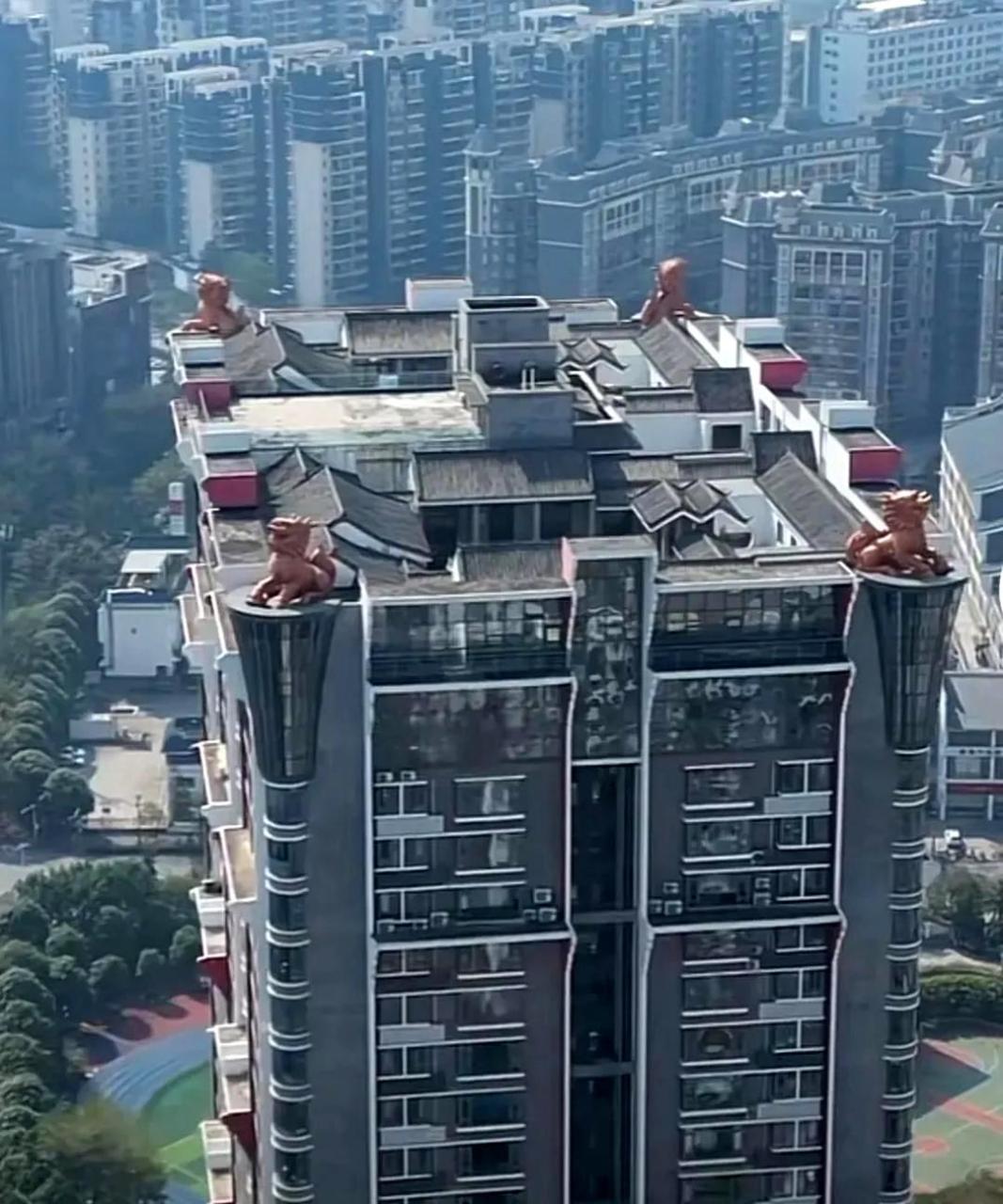 空中四合院太令人惊叹了.