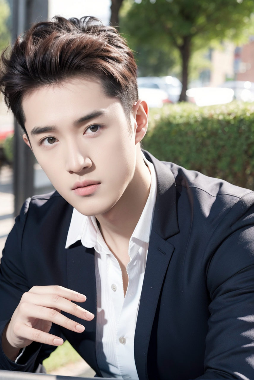 惊艳帅哥写真,帅气美男子人像写真艺术照#帅哥