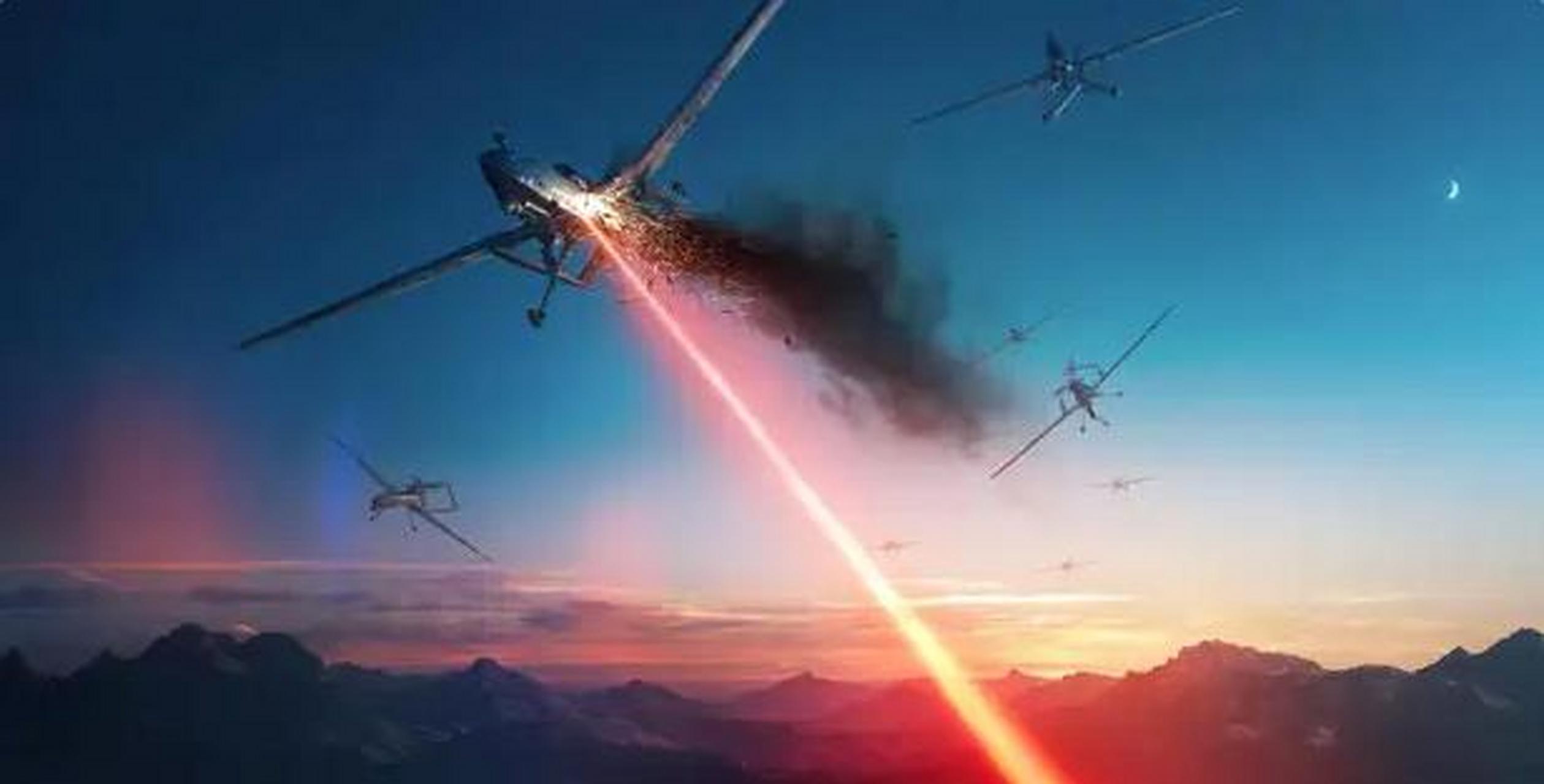 中国军事科学家宣布激光武器技术取得突破,无人机,导弹和飞机在它面前