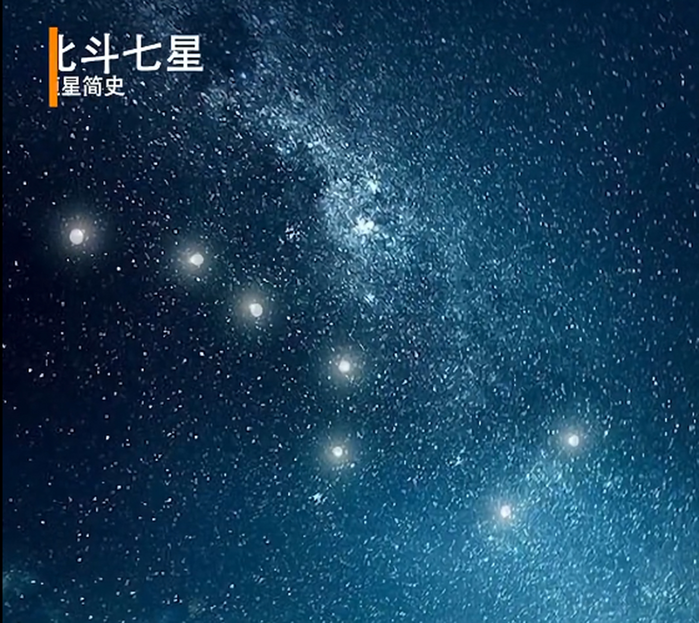 春季北斗星图图片