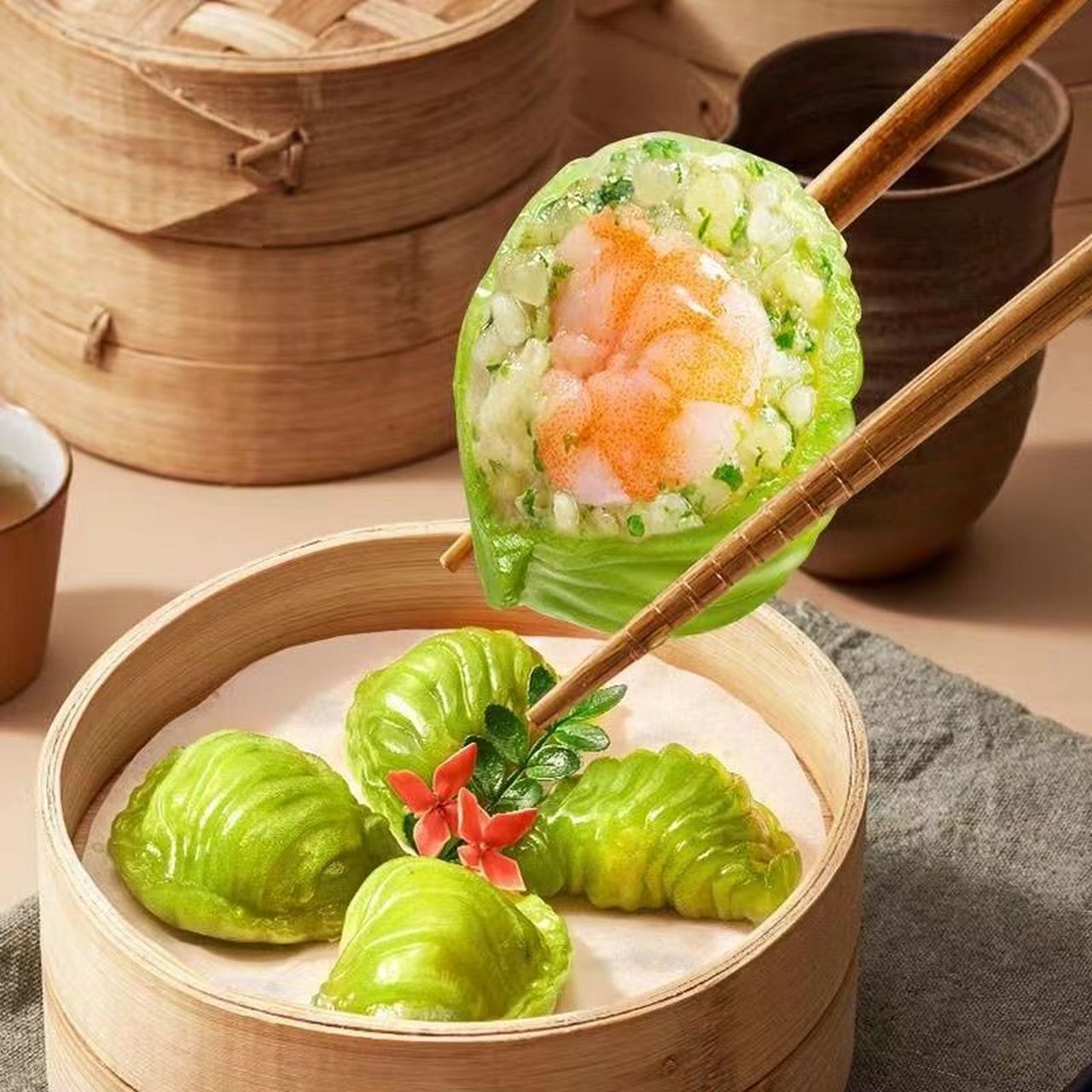 广东早茶,虾饺荟萃. #家乡的味道# #你最想念的家乡味道# #家乡