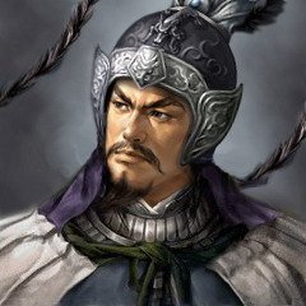 蜀国赵云,字子龙,身高八尺,雄健魁伟,任刘备前锋.