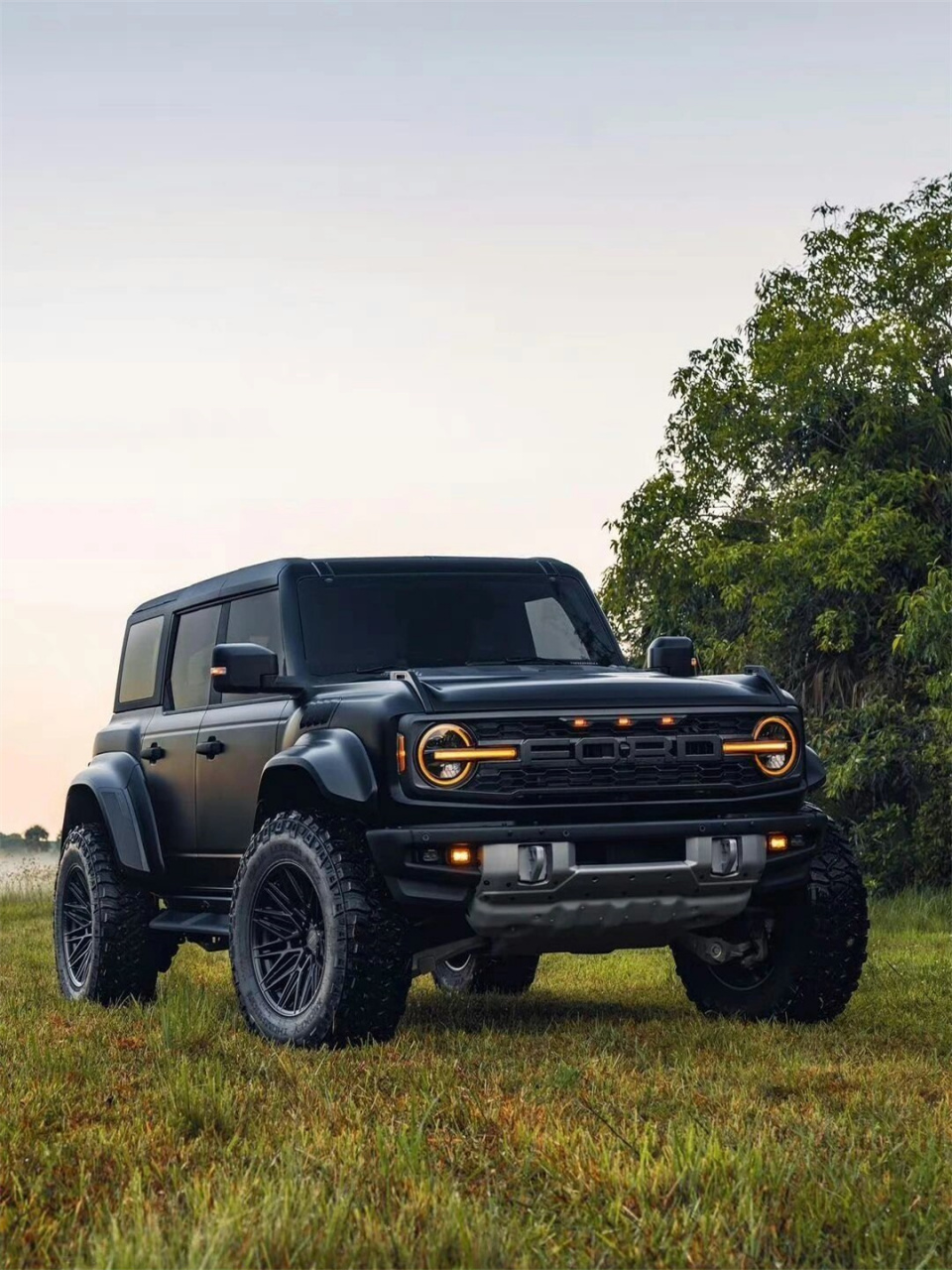 福特bronco raptor是一款强悍的越野车型,传承了福特猛禽系列的越野