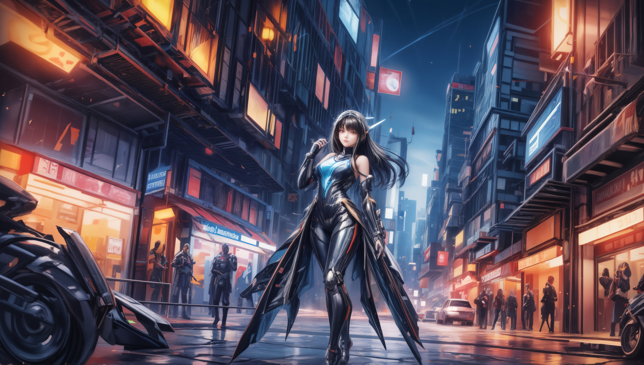 ai美女图片##ai美女写真# #ai美女壁纸# 每日ai美女秀	在一片破败的