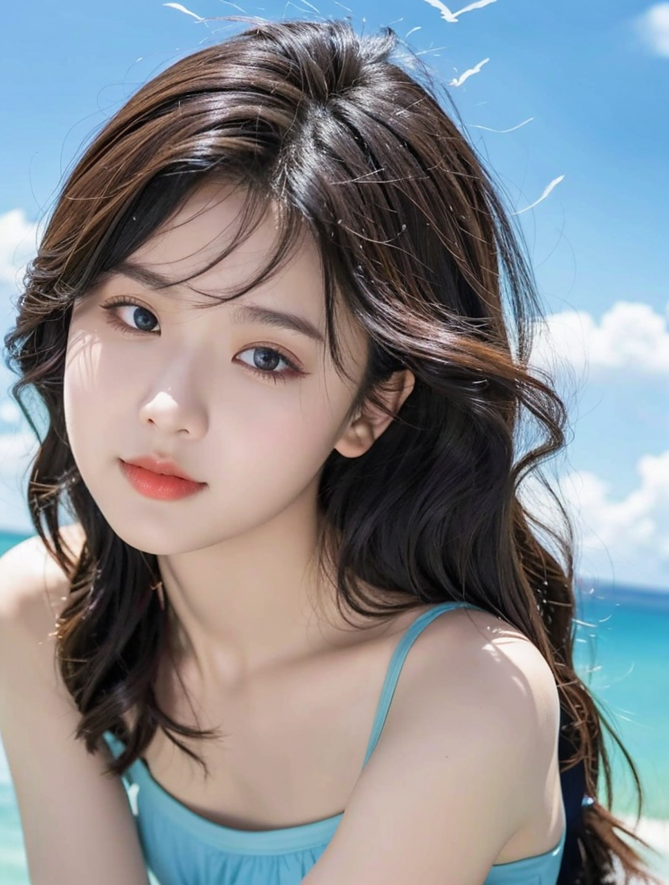 白璧无瑕的美少女艺术照片#艺术照# #养眼美女# #性感美女# #气质美女