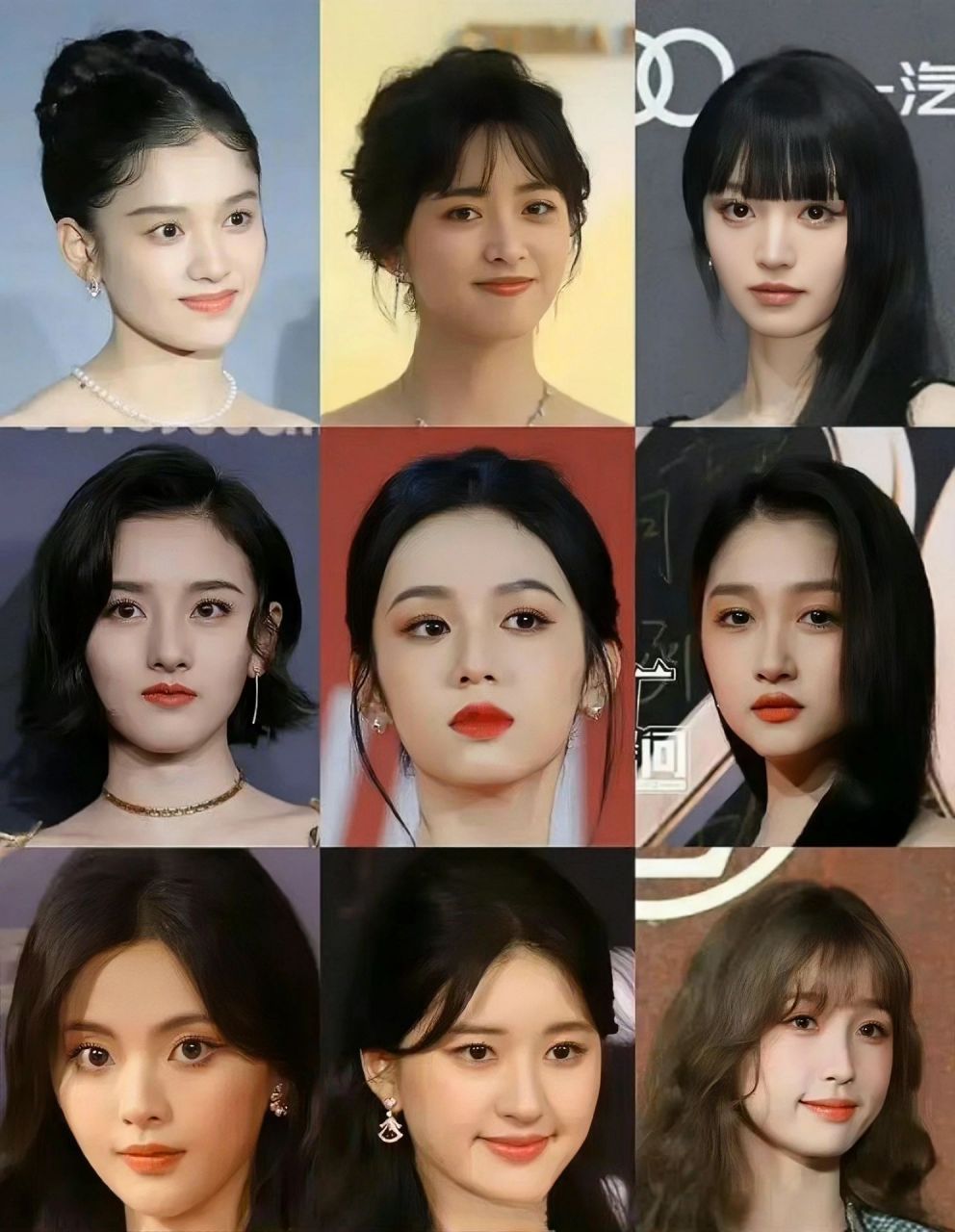 95后明星脸照,谁美得更突出?