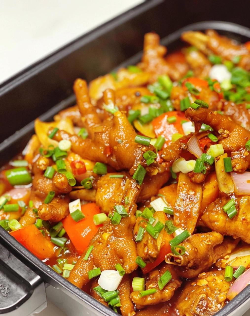 年夜饭必备硬菜——耙鸡脚6015金钱爪,抓钱爪6015 年夜饭来点