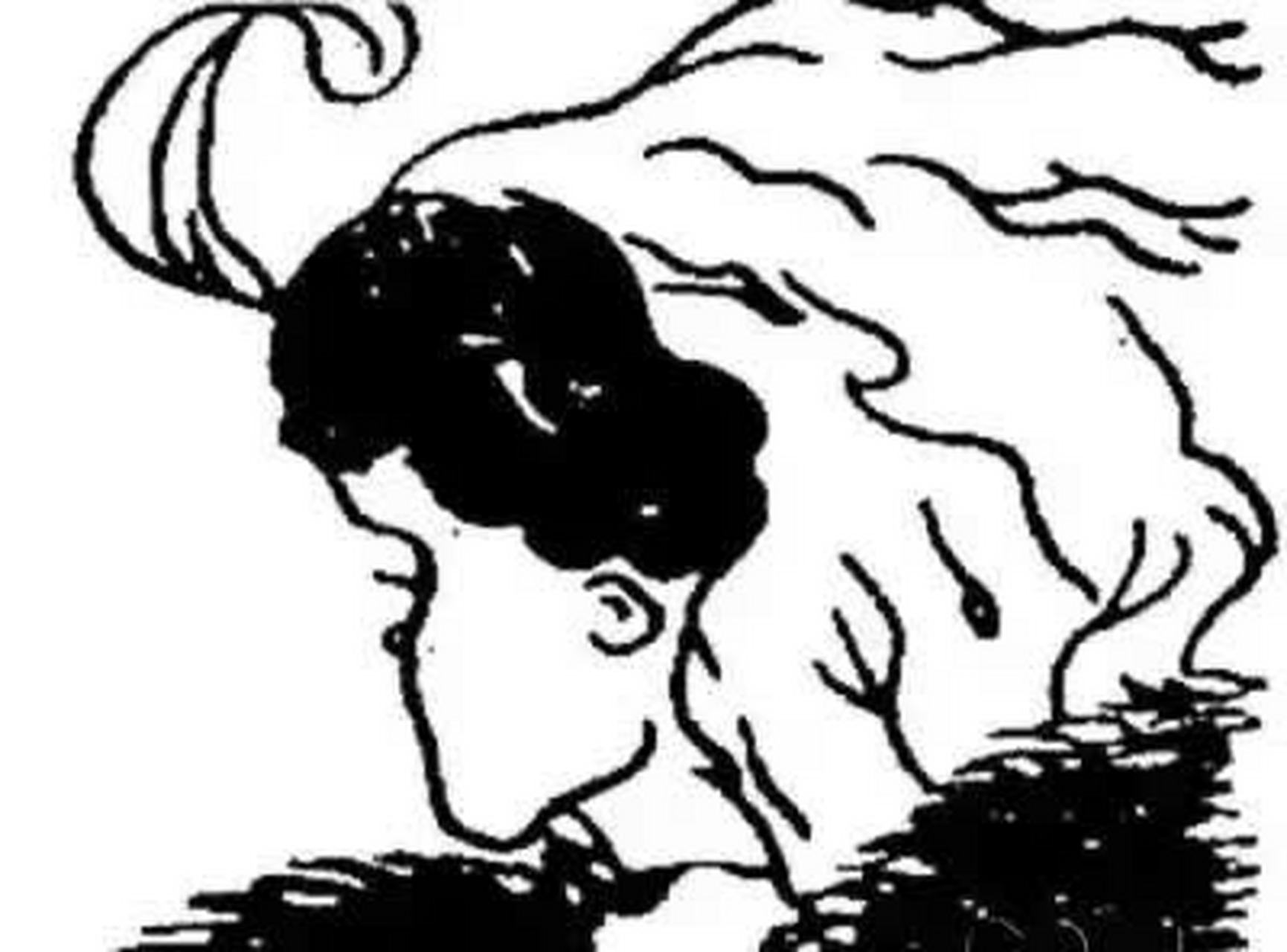第一次见到老妇人,心理年龄比实际生理年龄大.[二哈]